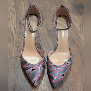 Patent Pointed Toe Heels